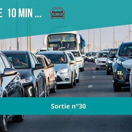 Le Rosier - 7 Deniers - Proche Airbus - Bus Direct Centre Appartement *