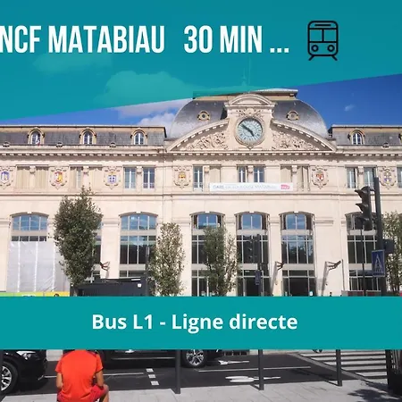 Le Rosier - 7 Deniers - Proche Airbus - Bus Direct Centre *