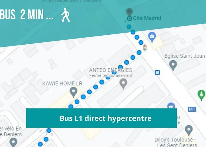 Le Rosier - 7 Deniers - Proche Airbus - Bus Direct Centre * Toulouse